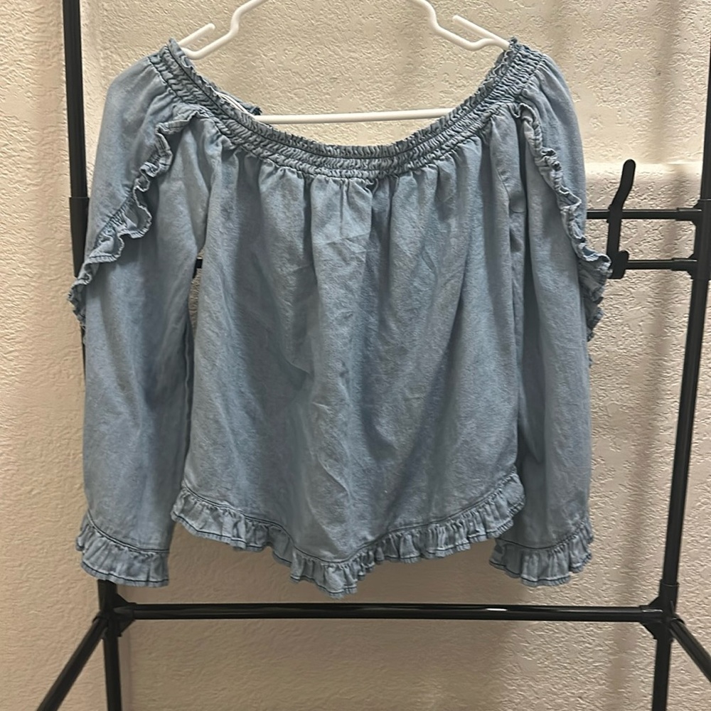 RUE 21 Boho/Western Off the Shoulder Top